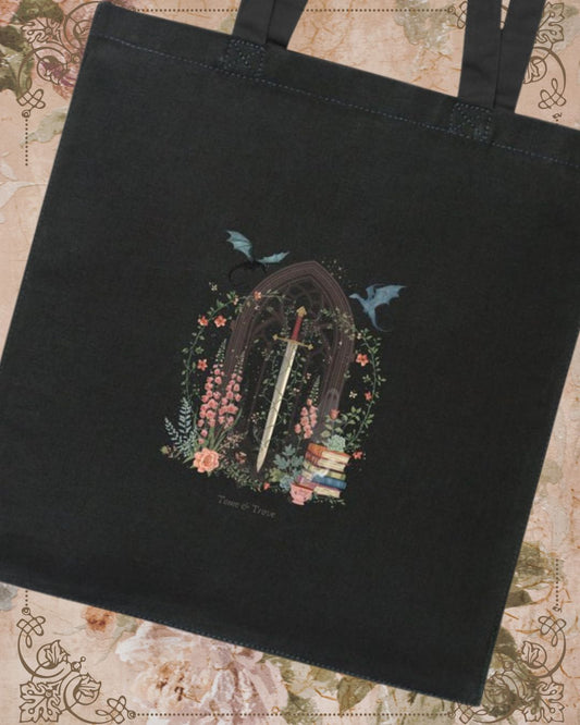 Sword and Arch Tote Bag